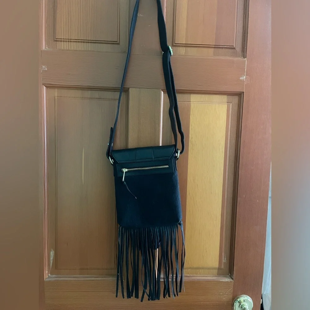 Bay Sky fringed cross body bag BY San Diego Hat Co. NWOT - Picture 8 of 8